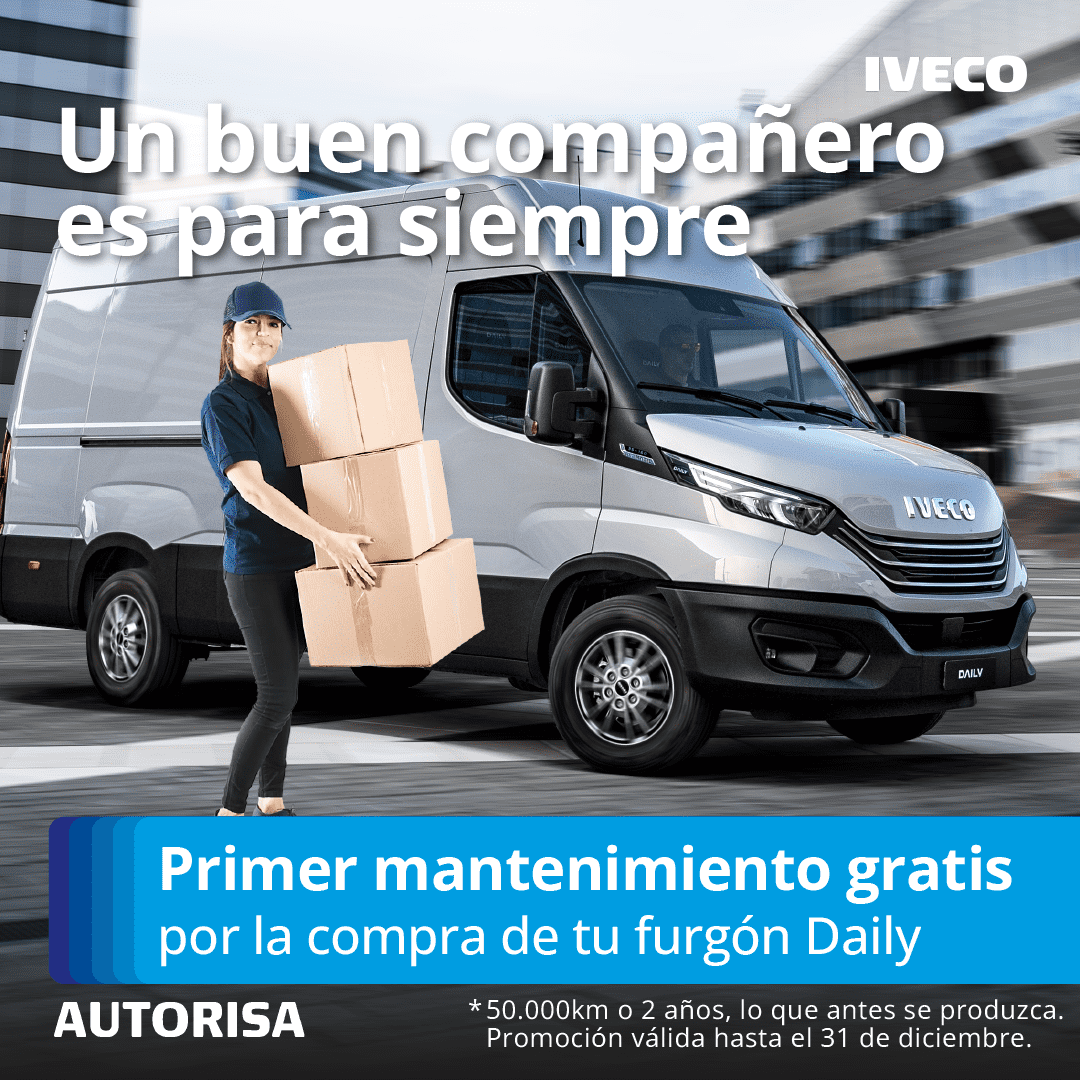 PRIMER MANTENIMIENTO GRATIS POR LA COMPRA DE TU FURGÓN DAILY PRIMER MANTENIMIENTO GRATIS POR LA COMPRA DE TU FURGÓN DAILY